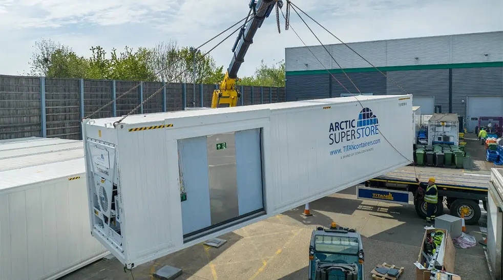 Installation av SuperStore på Heathrow Airport - kylförvaringslösningar